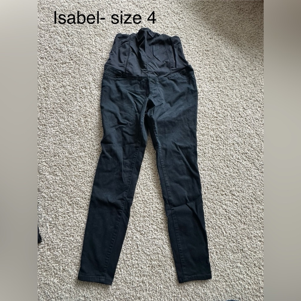 Isabel Maternity by Ingrid & Isabel Black Skinny Jeans